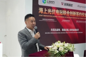 沃莱新材料、上海市机电设计研究院与阿雷蒙签署海上光伏战略协议